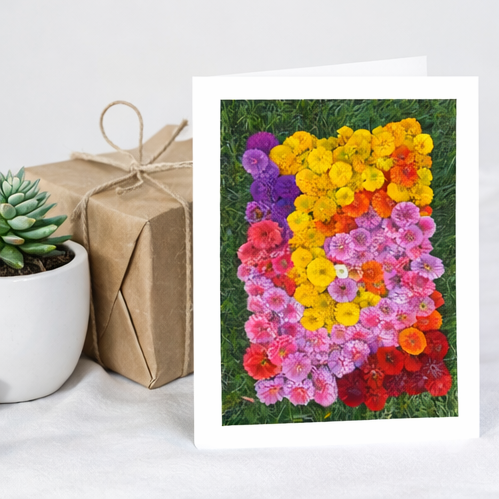 Spread Love Flower Swirl Greeting Cards (Pack of 10)